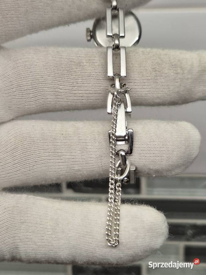 Damski mały zegarek biżuteryjny Glashutte Chorzów
