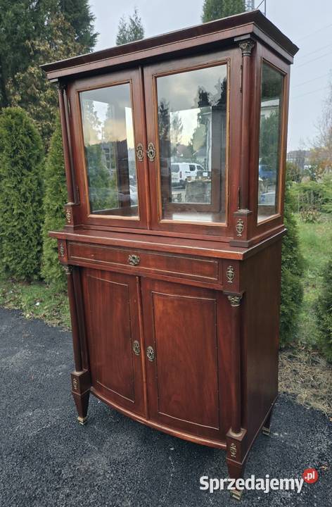 Witryna mahoniowa XIX w 9300