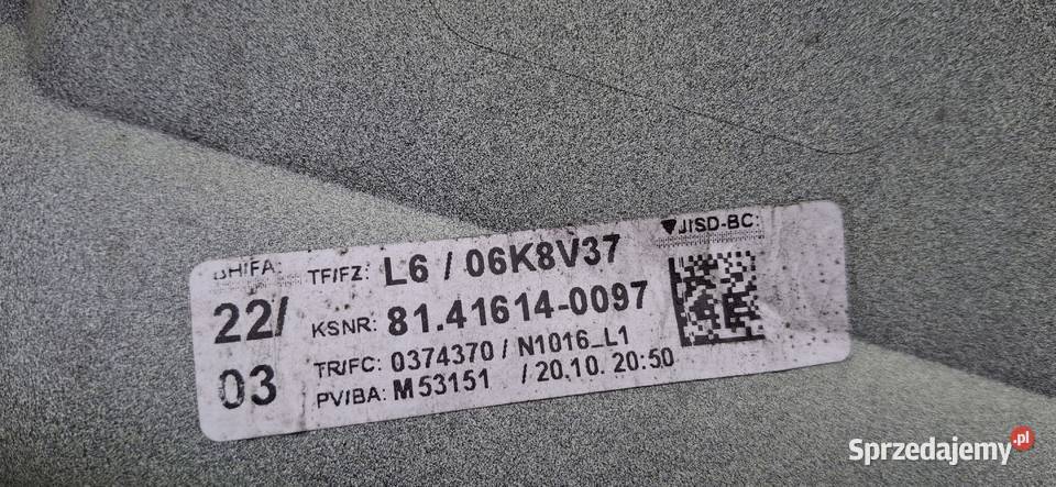 MAN TG3 TGX LISTWA NAKŁADKA ZDERZAKA OSŁONA Bieleń