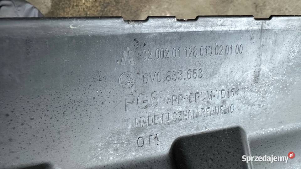 SKODA FABIA III ATRAPA GRILL 6V0853653 Gorzów Wielkopolski sprzedam