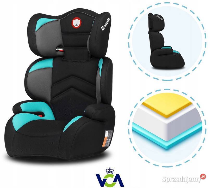 Fotelik Samochodowy LIONELO LARS Podstawka dl