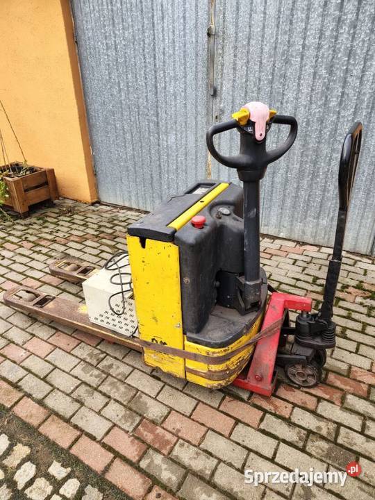 Elektryczny wózek paletowy Magazynowanie pomorskie Nowy Dwór Gdański