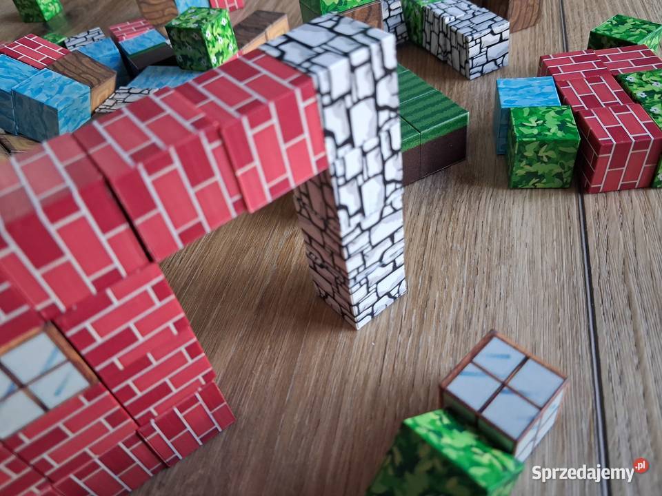 Klocki magnetyczne 384 Minecraft nowe Lublin