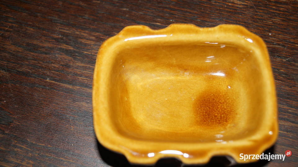 2 popielniczki z PRL Mirostowice i Pruszków Mrowino