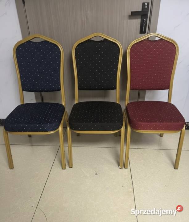 Nowe krzesła bankietowe konferencyjne weselne pomorskie