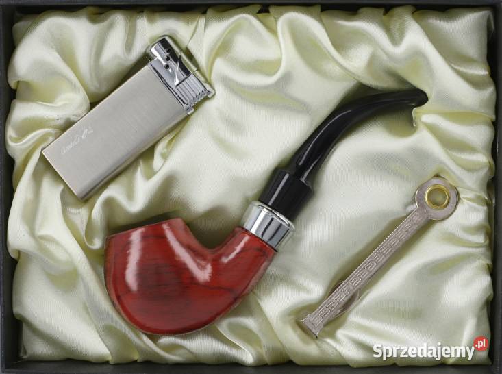 Zestaw Fajka Drewniana z Niezbędnymi Akcesoriami Ostrowy nad Okszą sprzedam