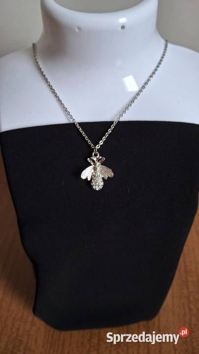 Wisiorek z pszczołą na łańcuszku Lublin