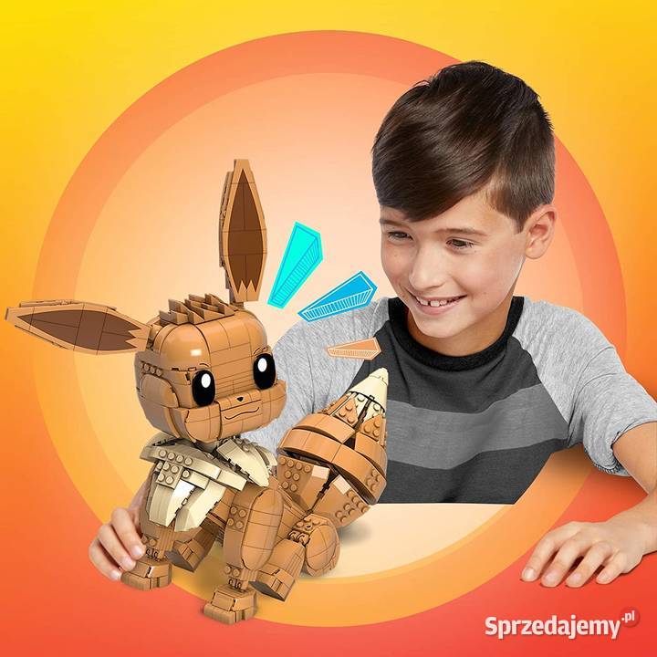 Figurka Pokemon Eevee Klocki Konstrukcyjne 830el małopolskie Mogilany