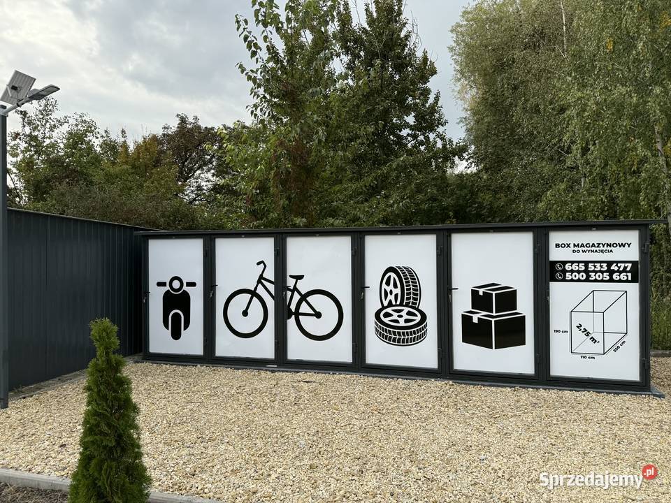 Promocja Wynajem Boxów Magazynowych Zabrze sprzedam