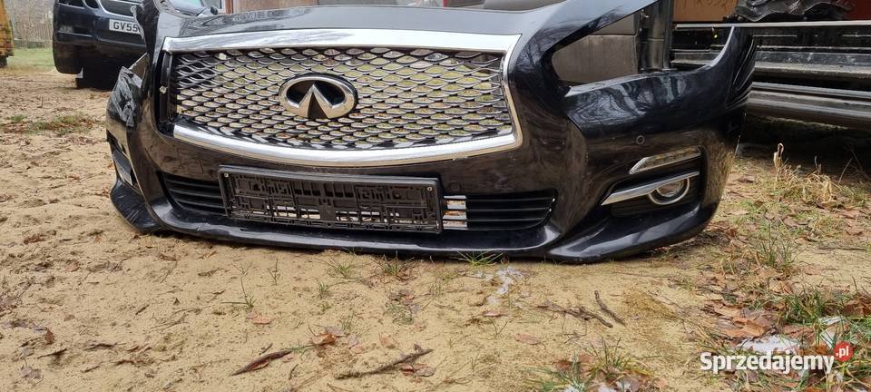 Infiniti q50 zderzak kompletny GAC uszkodzony Zderzaki