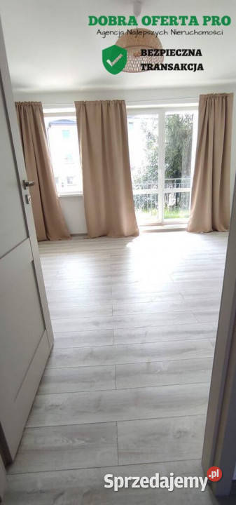 mieszkanie 37 m z ogródkiem i balkonem