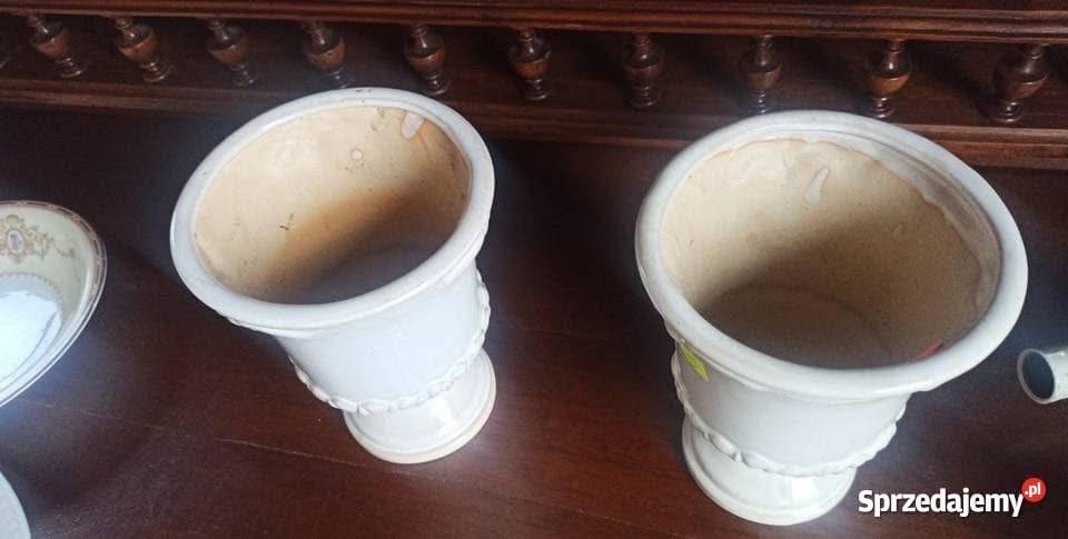 2 Doniczki amfory Szkliwione Gdańsk
