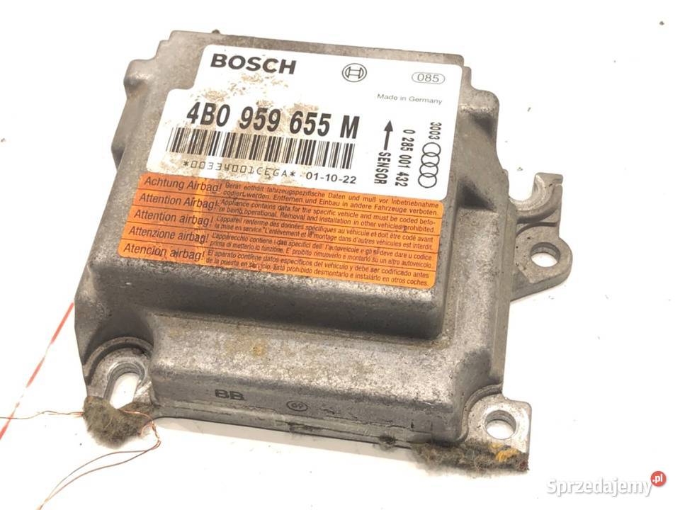 SENSOR AIRBAG AUDI A6 C5 4B0959655M 9705 CZUJNIK