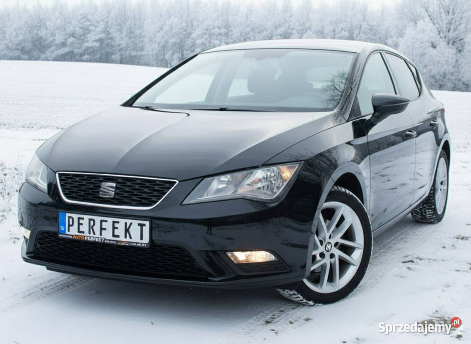 Seat Leon 16 TDI 105 Klimatronik TELEFON światła do jazdy dziennej Samochody osobowe pomorskie Zielenin