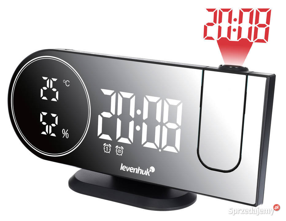 Termometr z zegarem Levenhuk Wezzer Tick H50