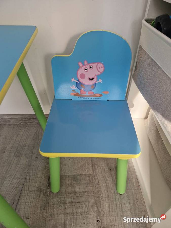 Stolik plus krzesełka świnka peppa Warszawa