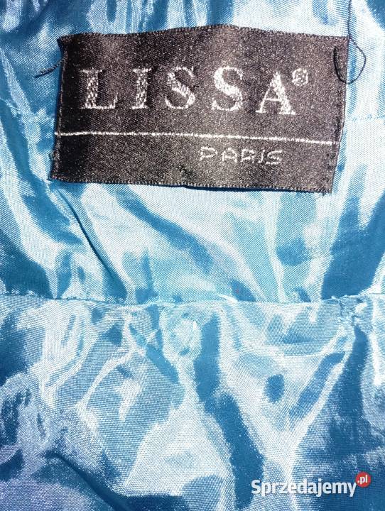 Sukienka wieczorowa Lissa Paris rozmiar S Rozmiar 36(S) wielkopolskie Gniezno