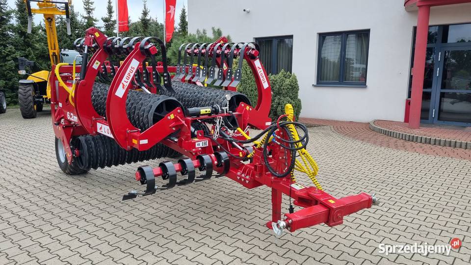 Wał uprawowy z włóką hydr 62m 530 mm wał Wizna