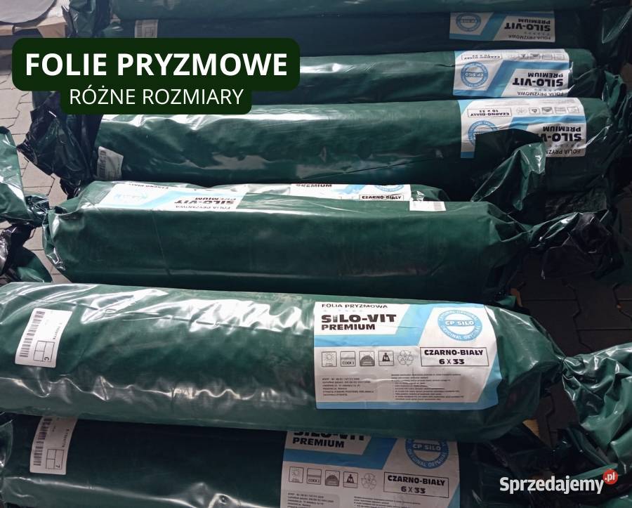 Folie pryzmowe kiszonkarskie SILOVIT Premium kujawsko-pomorskie Strzelno