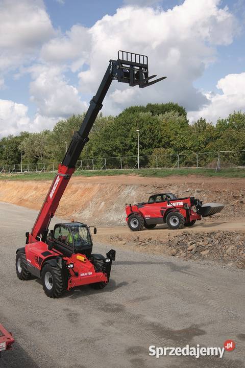 Ładowarka teleskopowa Manitou MT 1440 Easy Dźwigi, podnośniki Zator