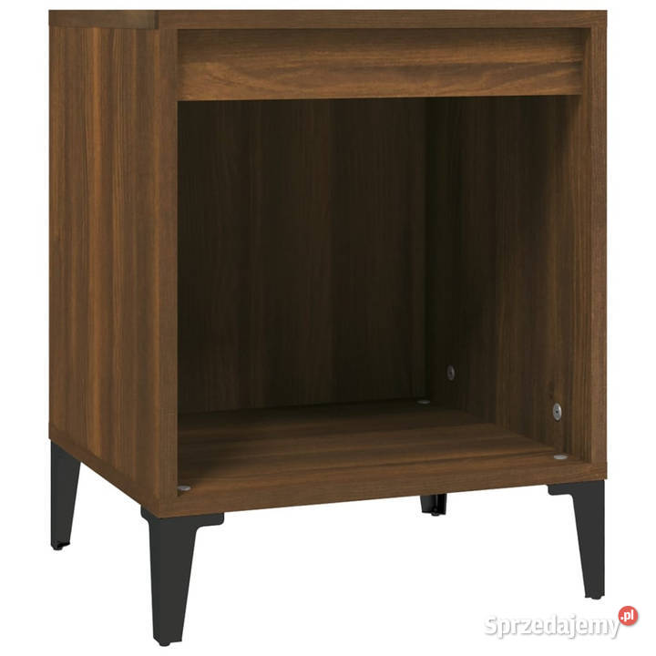 Szafki nocne 2 brązowy dąb 40x35x50 WM821889 Warszawa