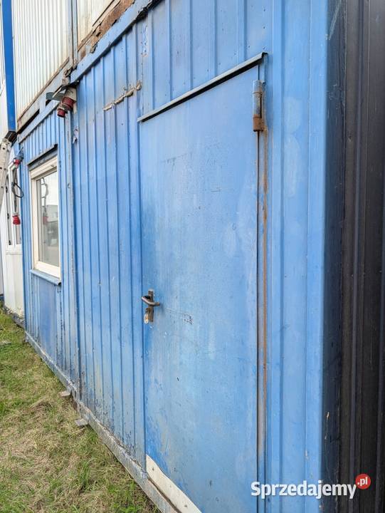 Kontener podwójny duo szatniowy budowlany 298299 Biuro mazowieckie Łomianki sprzedam