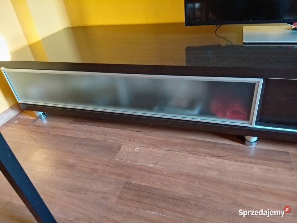 Szafka pod TV w kolorze ciemny brąz wenge Poznań