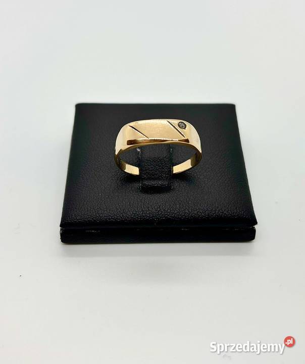 Złoty sygnet pr 585 344g Rozmiar 17 Sygnety Elbląg