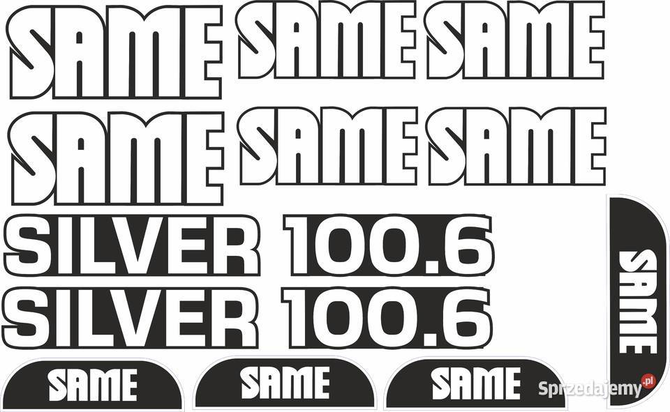 Naklejki Same Silver 1006 i inne modele super Bydgoszcz
