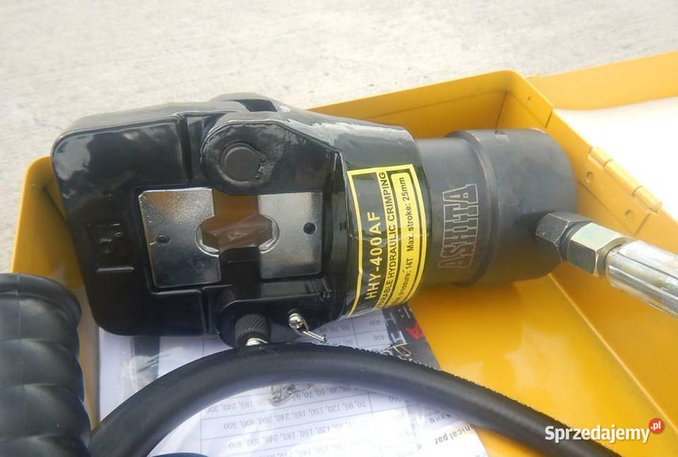 Praska hydrauliczna HHY400AF ASHTA zestaw matryc Pozostałe