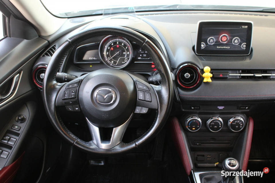 Mazda CX3 BezwypadkowyBogata wersja immobilizer śląskie