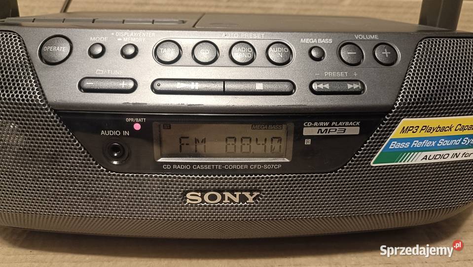 SONY CFDS07CP Poznań