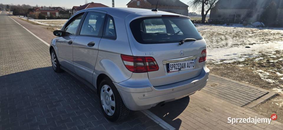 Mercedes B180 20D 2007r 6 biegow klima Brześć Kujawski