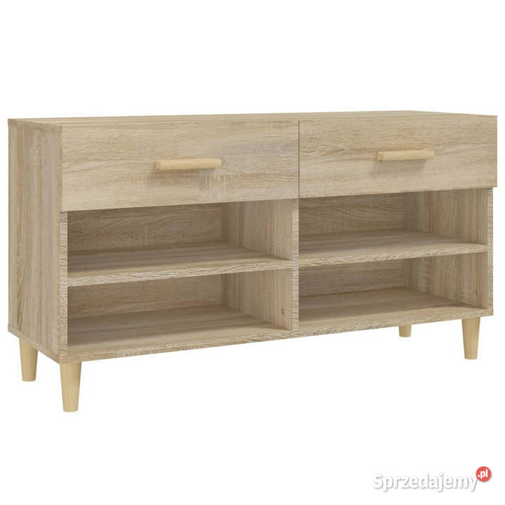 Szafka na buty dąb sonoma 102x35x55 WM812819 Warszawa