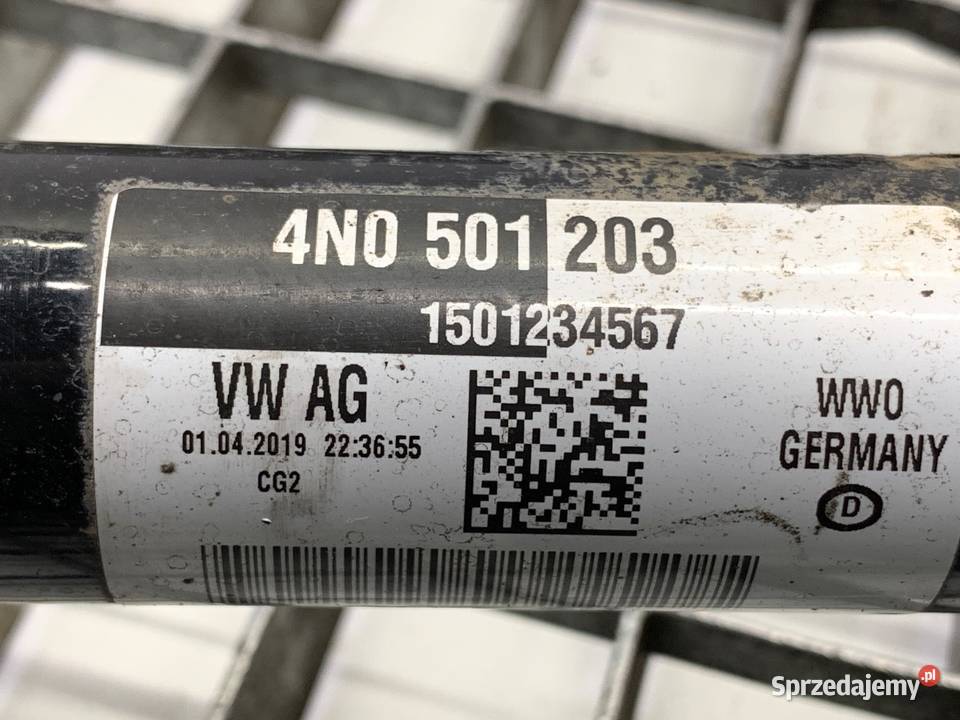 PÓŁOŚ PRAWY TYŁ AUDI A8 D5 4N0501203 30 286