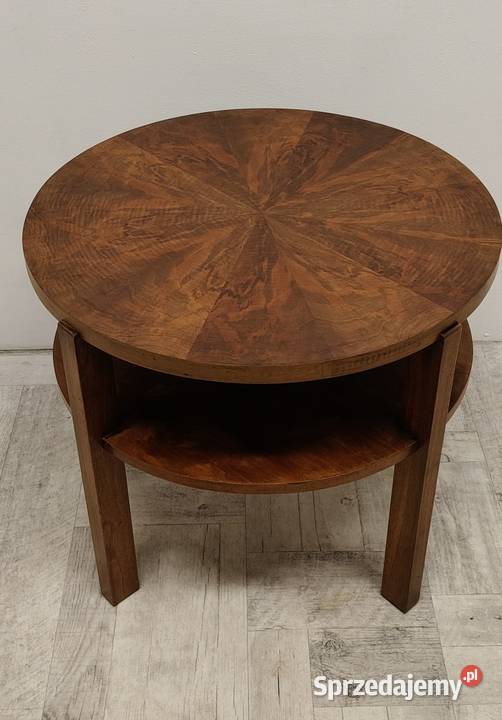 stolik kawowy ława Art deco vintage okrągły Radomsko sprzedam