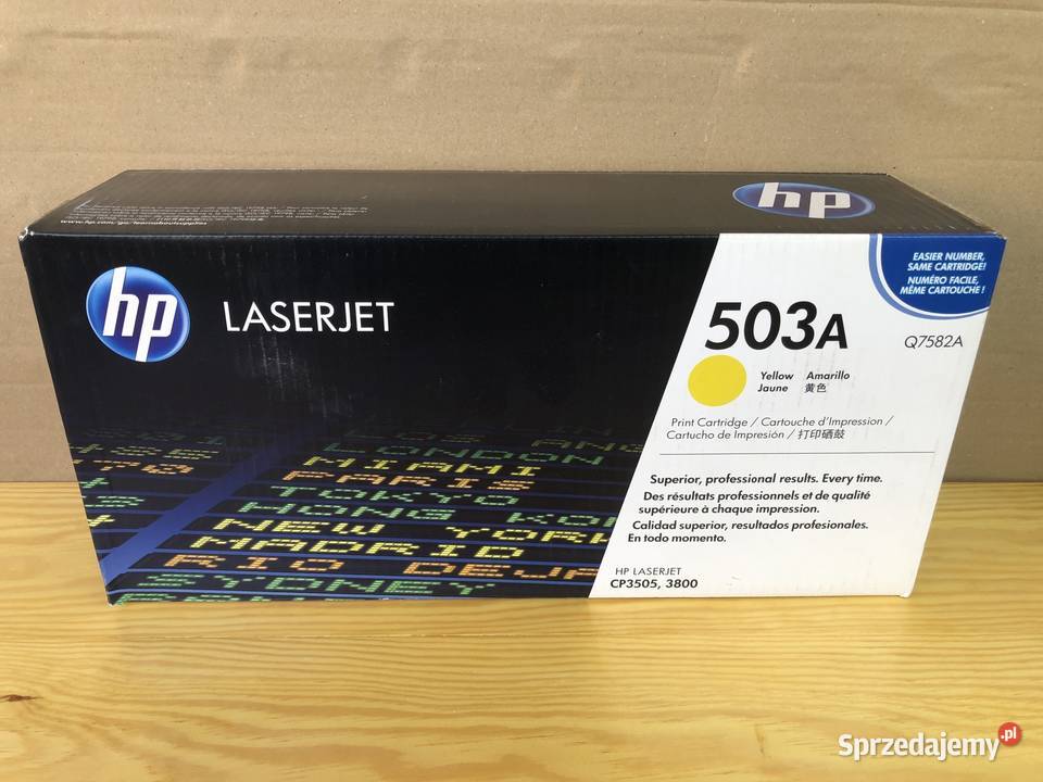 Toner HP 503A NOWY LaserJet 3800 3505 Cyan Kraków