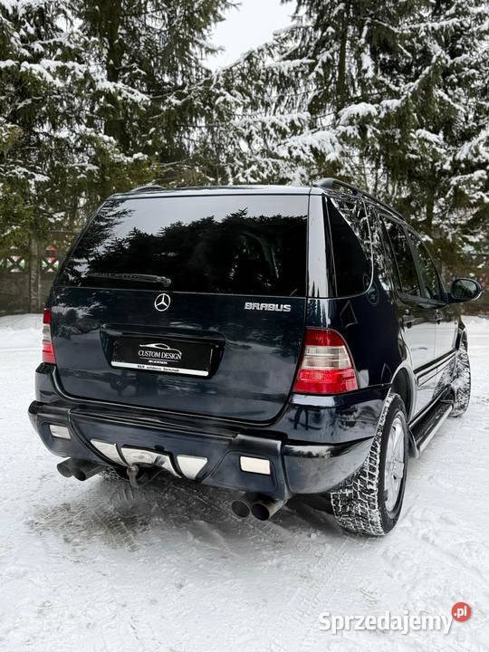 ML 320B Brabus Limited 234500 okazja nieuszkodzony Tomaszów Lubelski