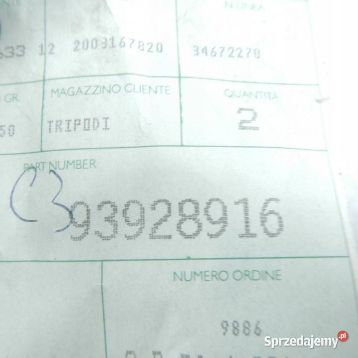PŁYTKA RYGLA DRZWI IVECO DAILY ORYGINAŁ ASO osobowe
