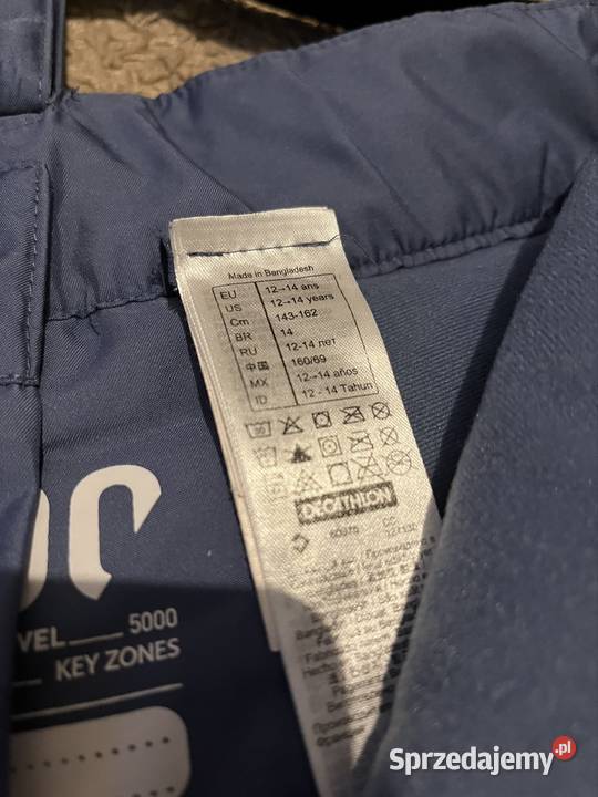 Spodnie narciarskie Wedze 500