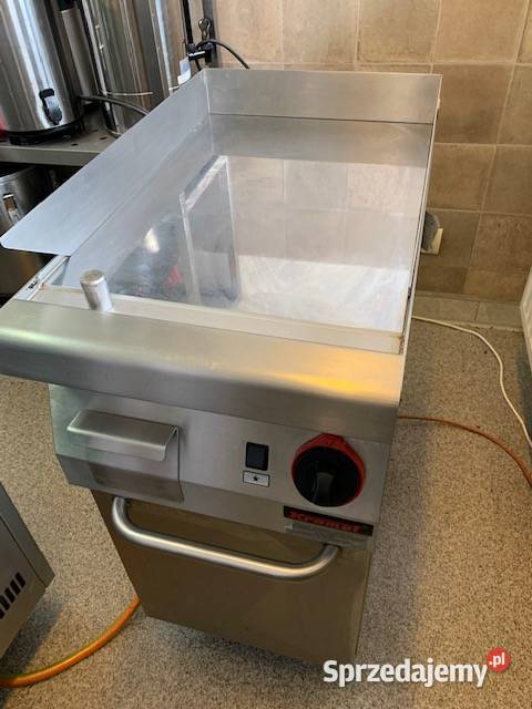 Płyta grillowa gazowa gładka Kromet 700PBG400GC małopolskie Nowy Sącz