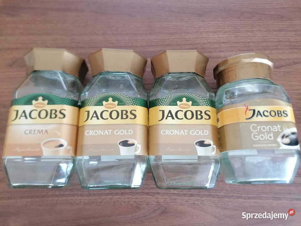 Słoiki kawie Jacobs Gronat Gold sztuk 4 Łódź