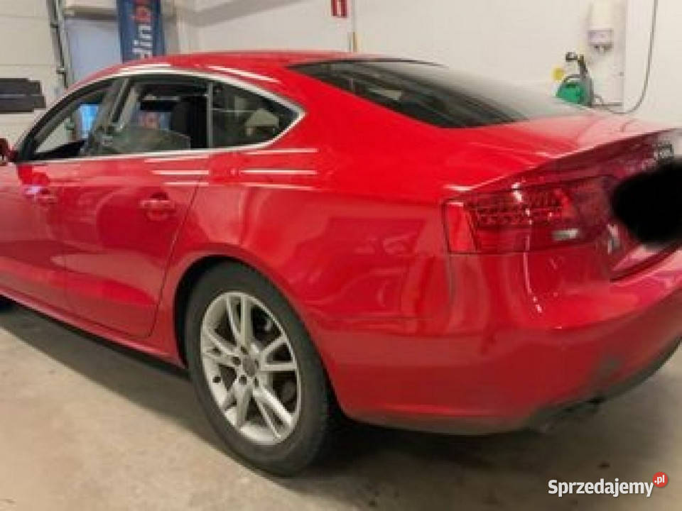Audi A5 Sportback LIFTmanuallednawigacjaOPŁACONA nieuszkodzony Żabno