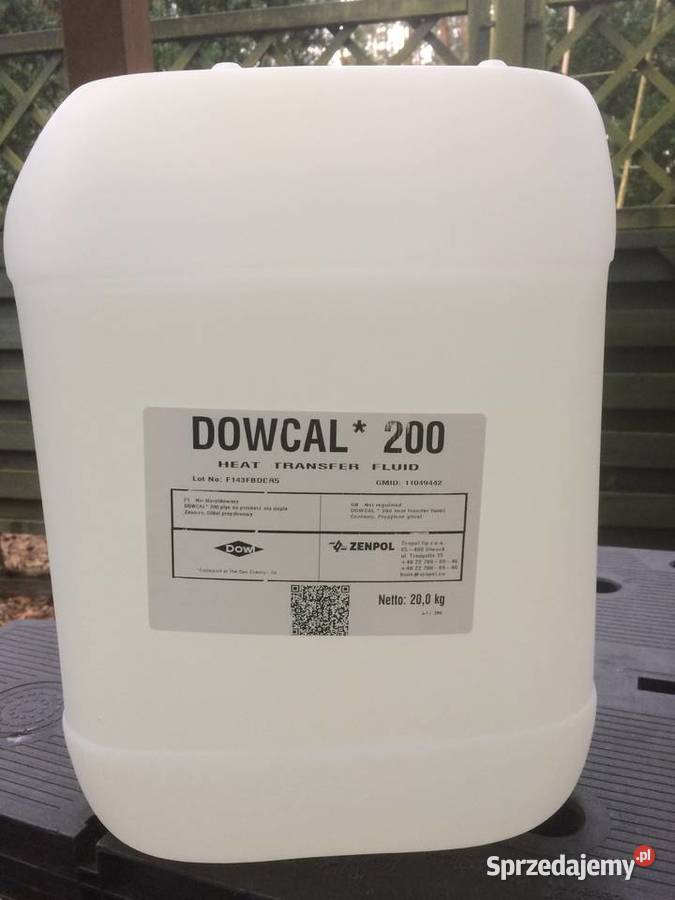 Dowcal 100 glikol nośnik termiczny Pozostałe