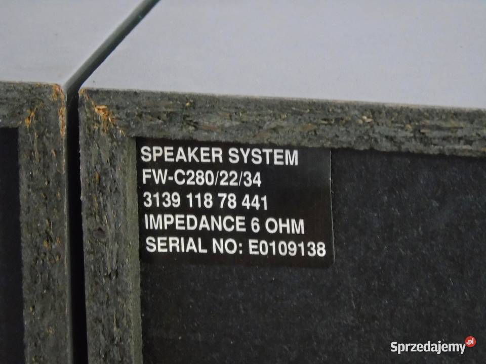 Kolumny Philips sprawne świetne stereo DOSTAWA podkarpackie Jasło
