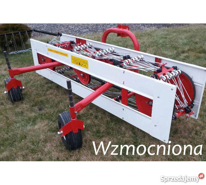 WZMOCNIONA Taśmówka Zgrabiarka do siana Żory