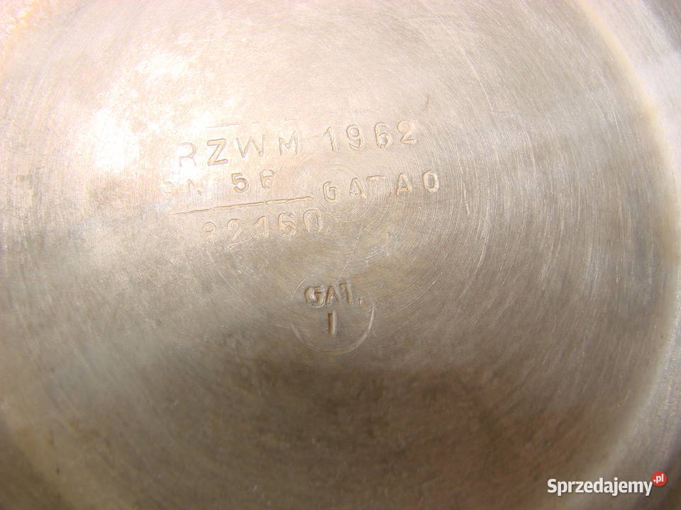 RZWM 1962 aluminiowy sokownik PRL Pruszcz Gdański