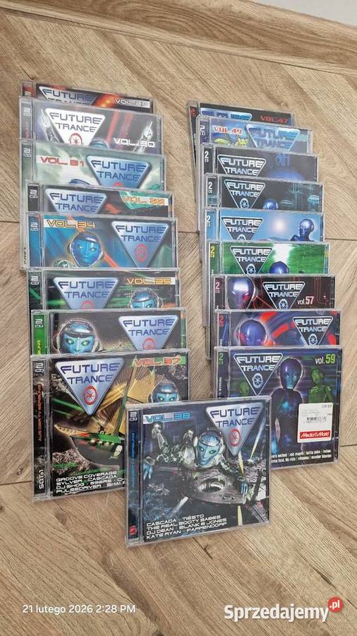 Future Trance 18x 2CD Kolekcja Oryginał Niemcy CD Zielona Góra sprzedam