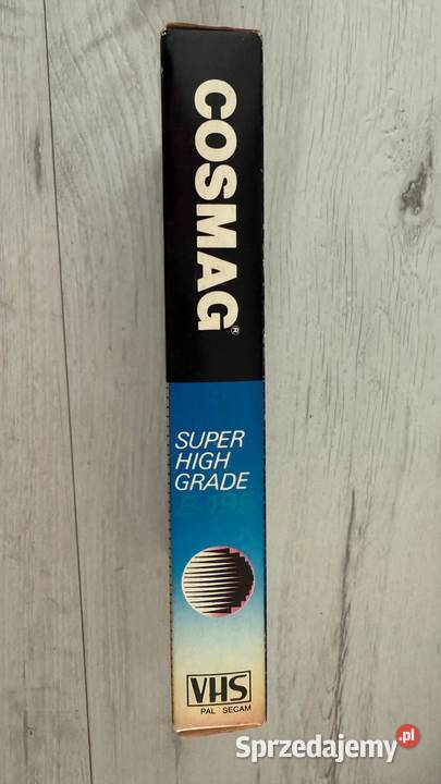 Kaseta video VHS COSMAG 195 min Łódź