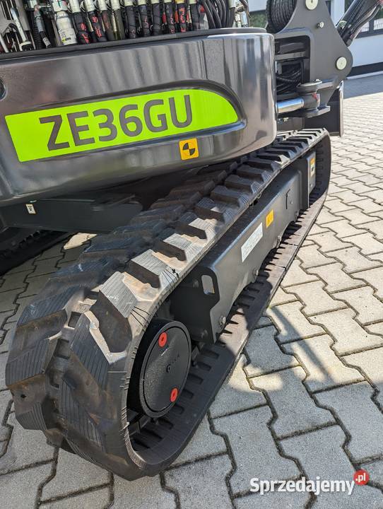Zoomlion ZE36GU Minikoparka z KUBOTA Gwarancja Mielec
